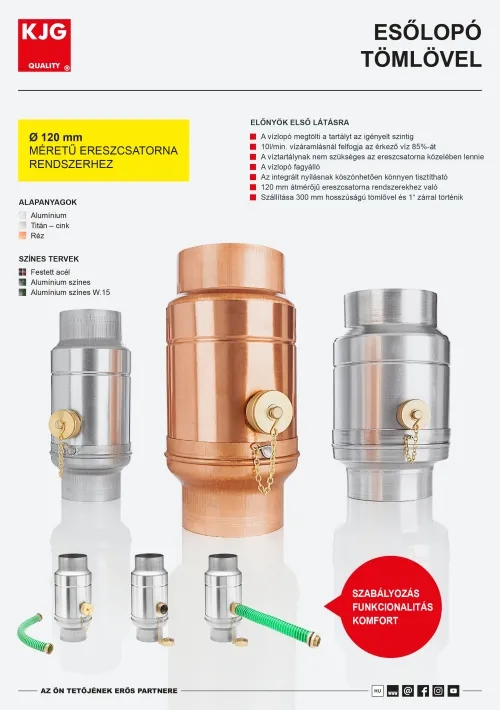 Esőlopó tömlövel