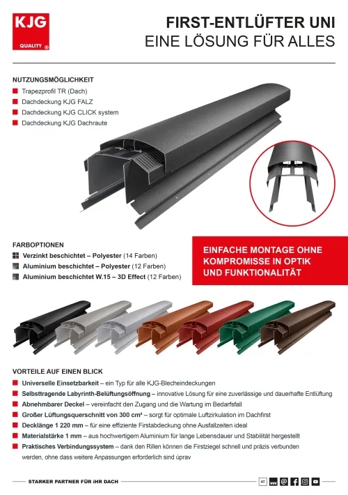 First-Entlüfter UNI
