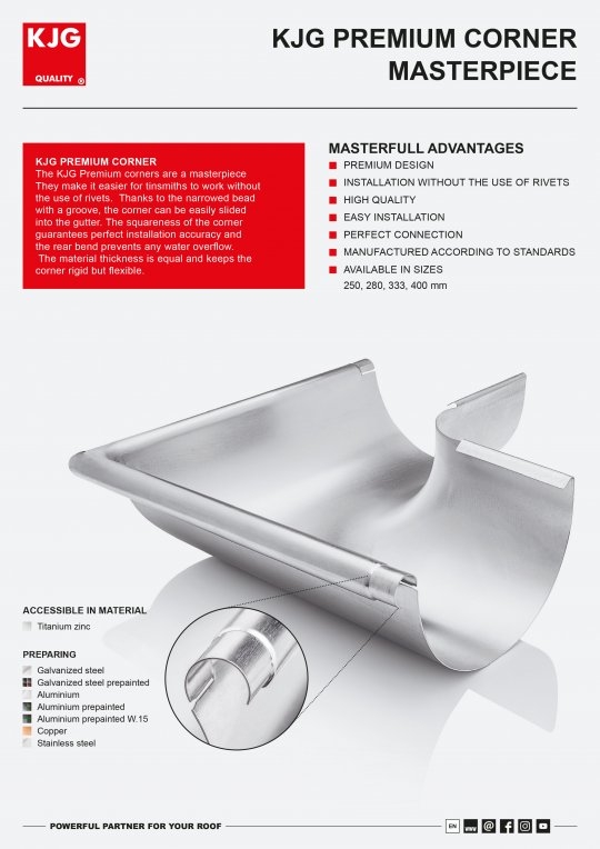 KJG premium corner masterpiece