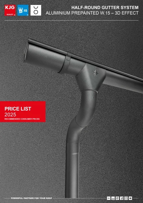 Aluminium prepainted W.15