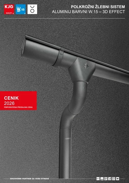 Aluminij barvni W.15