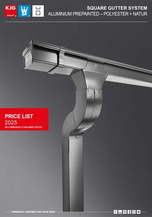 Aluminium prepainted + natur