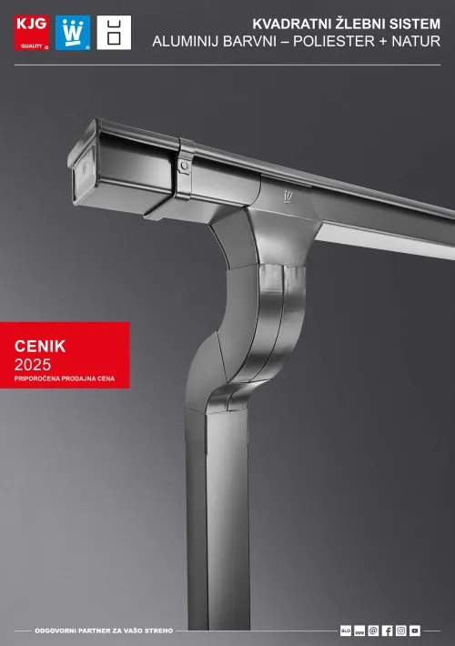 Aluminij barvni + natur