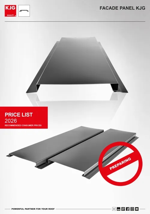 Facade panel KJG