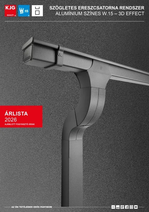 Alumínium színes W.15