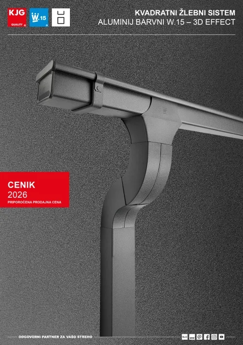 Aluminij barvni W.15