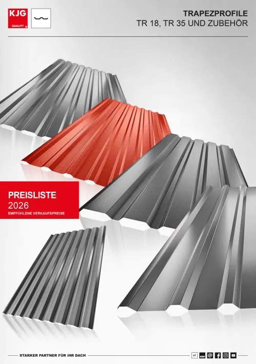 Trapezprofile TR und Zubehör