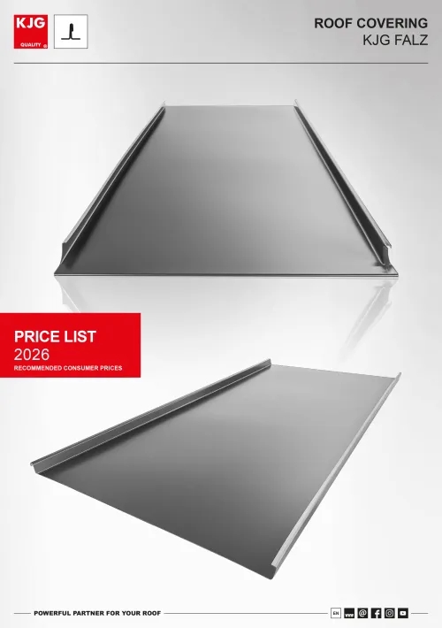 Roof covering KJG FALZ
