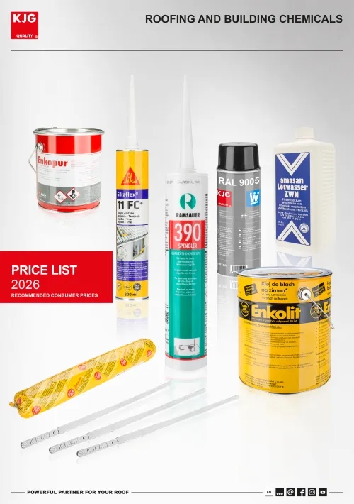 Roofing and building chemicals