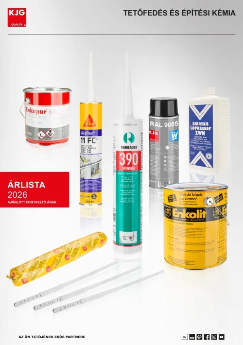 Tetőfedés és építési kémia