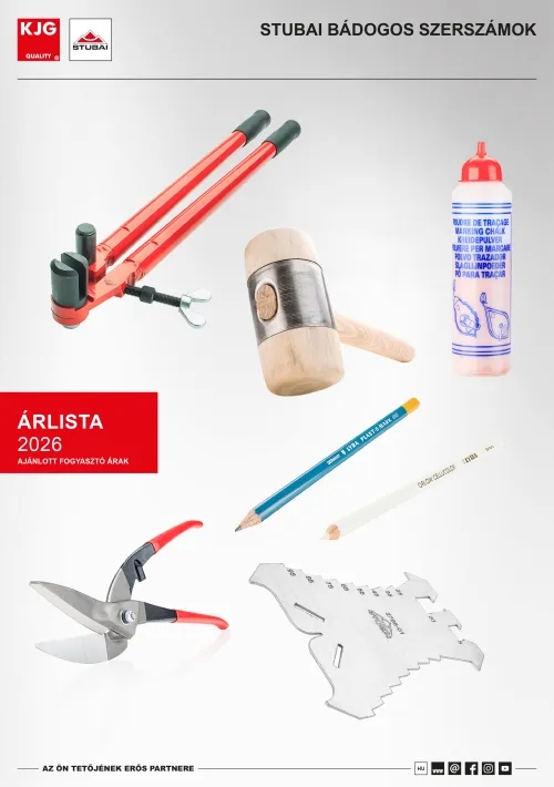 STUBAI bádogos szerszámok