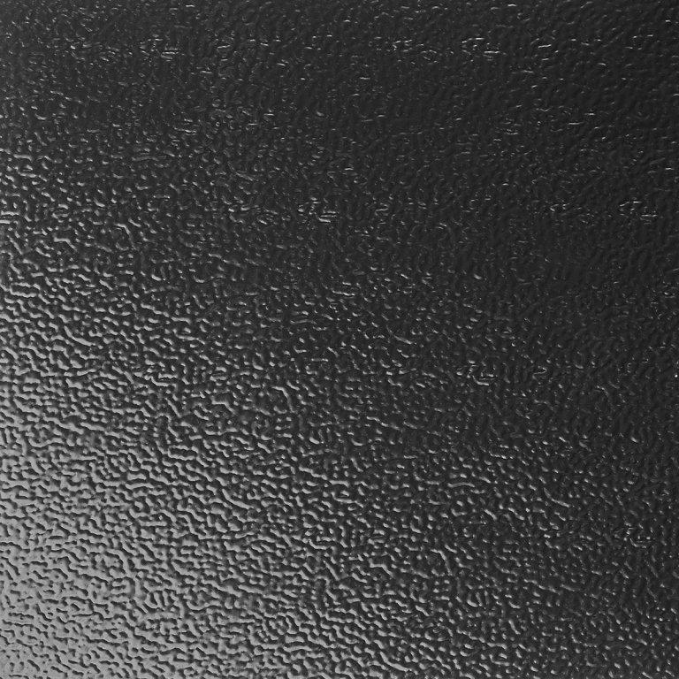 Intenzívna čierna STUCCO  9005  -  Pozink lakovaný STUCCO  -  Obrázok