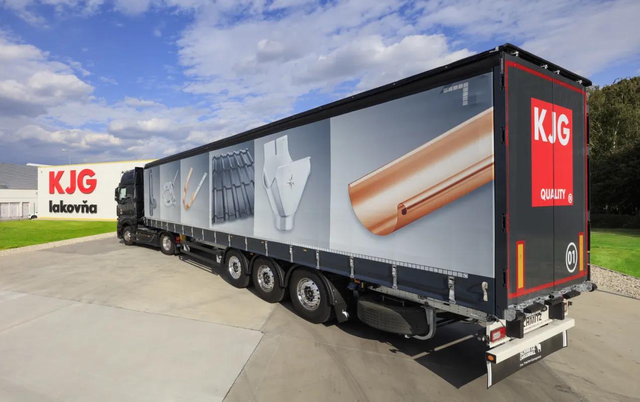 Новая грузовая машина KJG