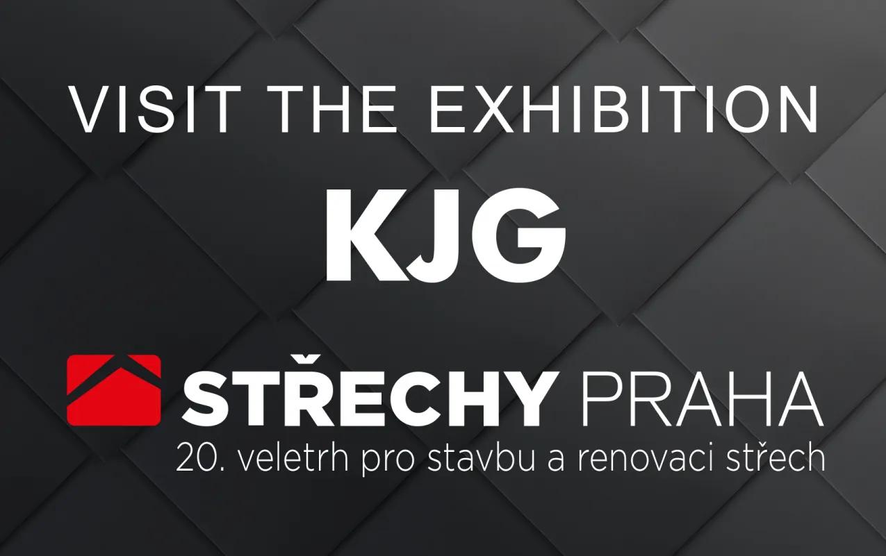 Invitation to the KJG stand at the exhibition roofs Prague 2018