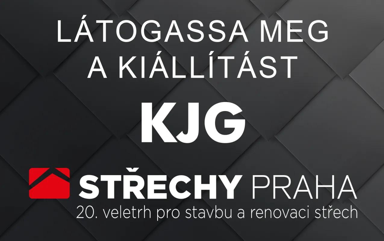Meghívó a  Prága háztetői 2018 kiállítás KJG standjára