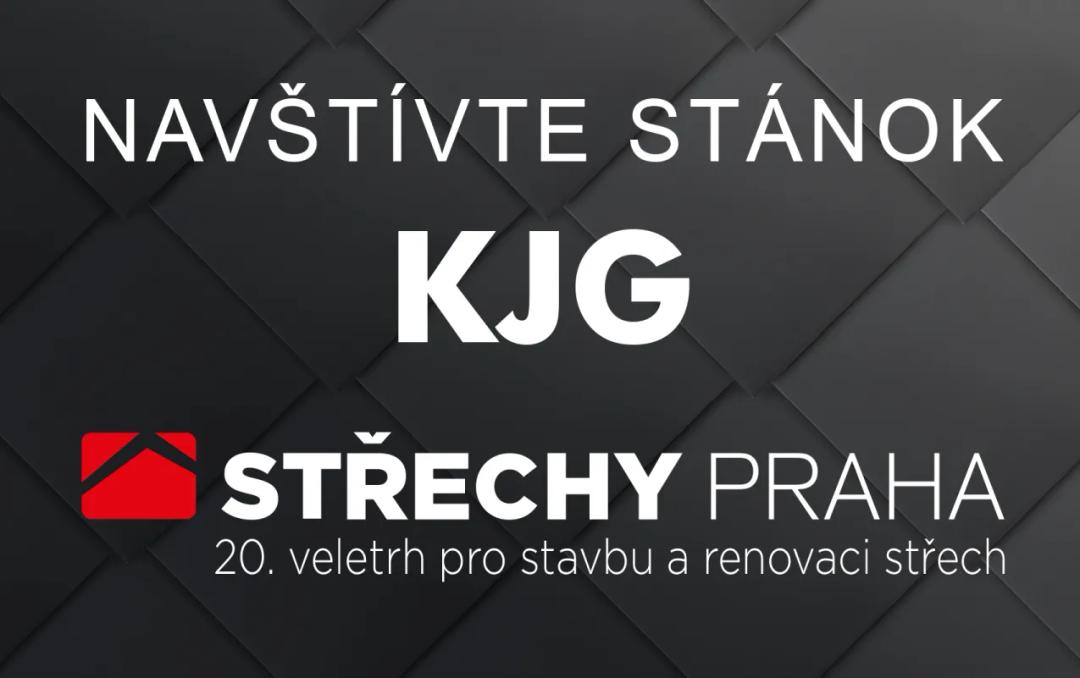 Pozvánka do stánku KJG na výstave Střechy Praha 2018