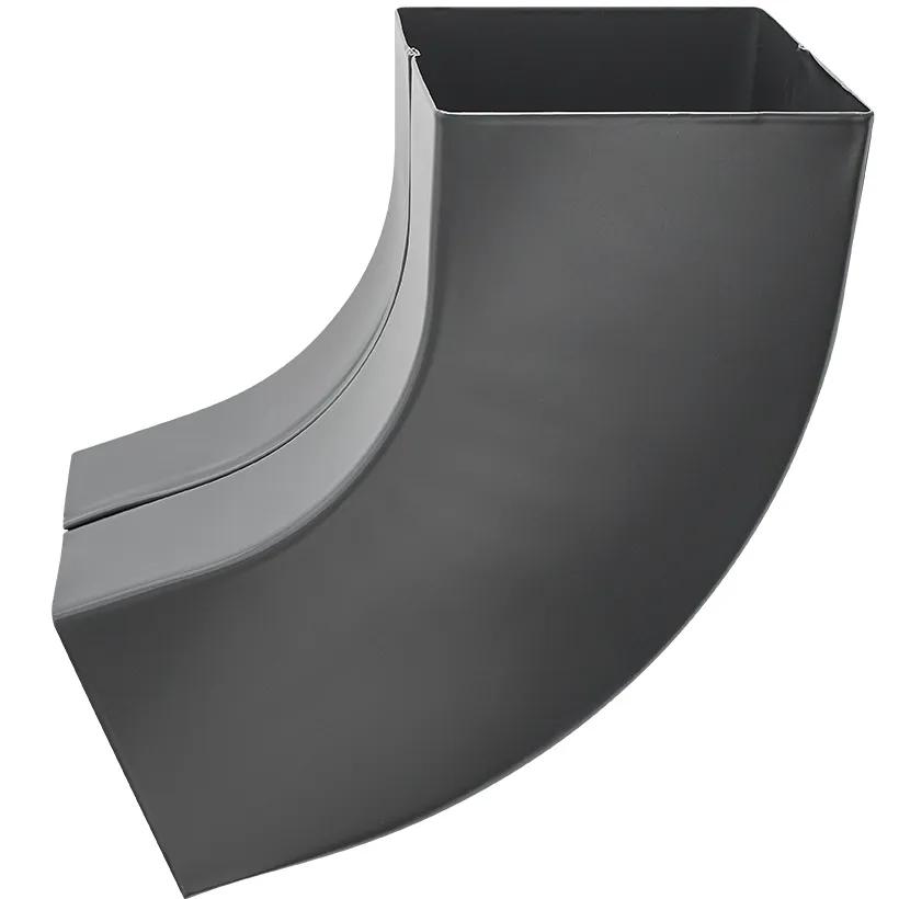 Изображение -  Сливное колено прямоугольного сечения 72°