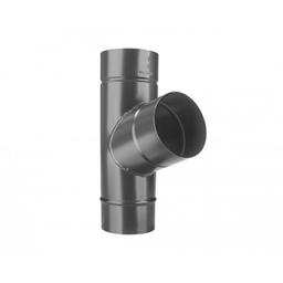 Сливной отвод 72°  - Лакированный алюминий  - Антрацит  -  Изображение 1