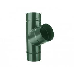 Zvodová odbočka 72°  - Hliník lakovaný  - Machovo zelená  -  Obrázok 1