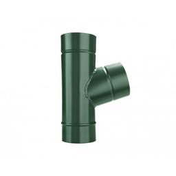 Zvodová odbočka 72°  - Hliník lakovaný  - Machovo zelená  -  Obrázok 2