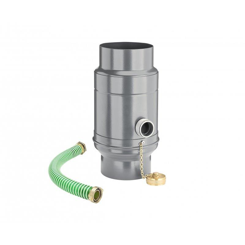 Lovilec vode s cevjo - Aluminij barvni - Siva mišje - Slika