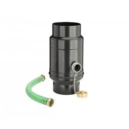 Zachytávač vody + hadica  - Hliník – Natur  - Pozink lakovaný – Intenzívna čierna  -  Obrázok 1