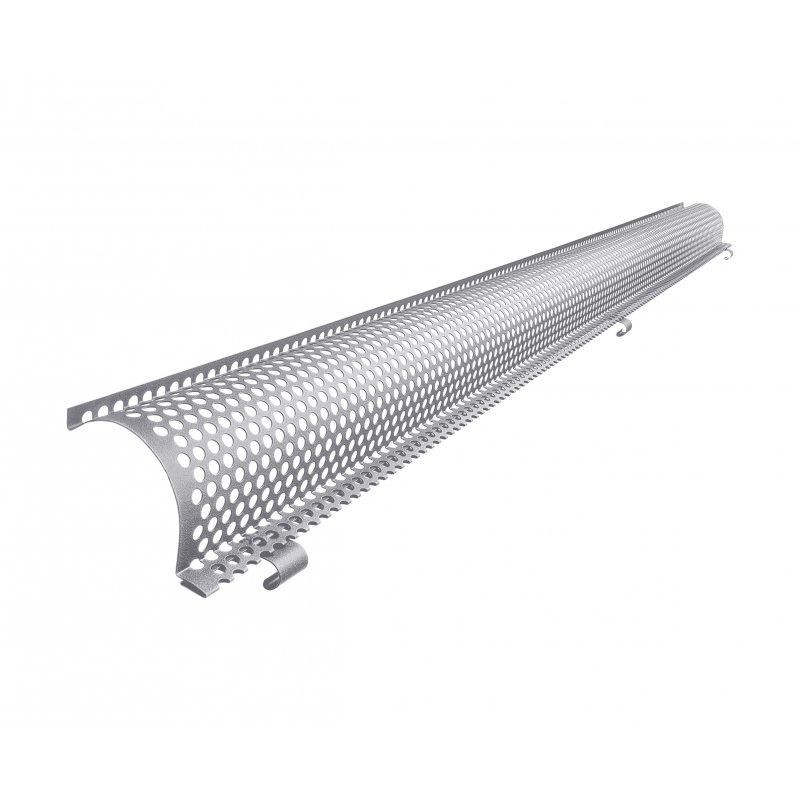 Gutter leaf guard  - Aluminium prepainted
W.15  - White aluminum W.15  -  Picture