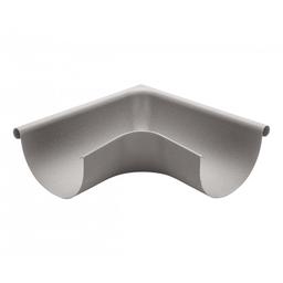 Угол желоба внешний - Лакированный алюминий
W.15 - Белый алюминий темный W.15 - Изображение 1