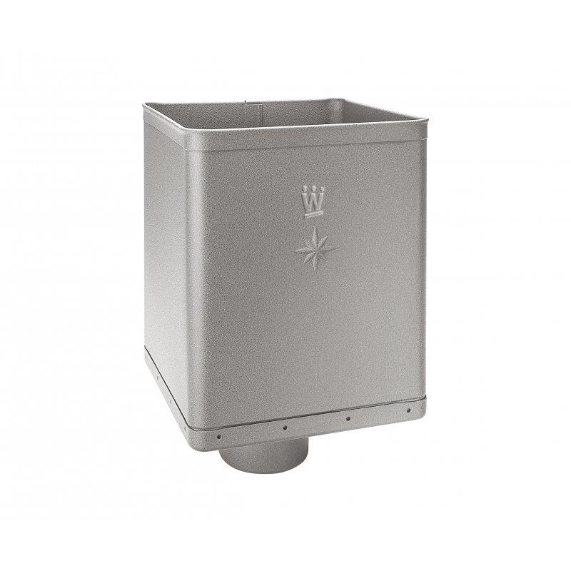 Hopper DESIGN  - Aluminium prepainted
W.15  - Grey aluminum W.15  -  Picture