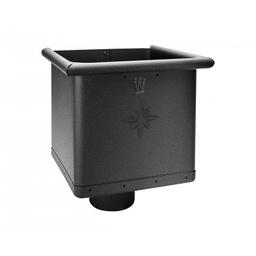 Kotlík zberný kubický  - Hliník lakovaný
W.15  - Intenzívna čierna W.15  -  Obrázok 1