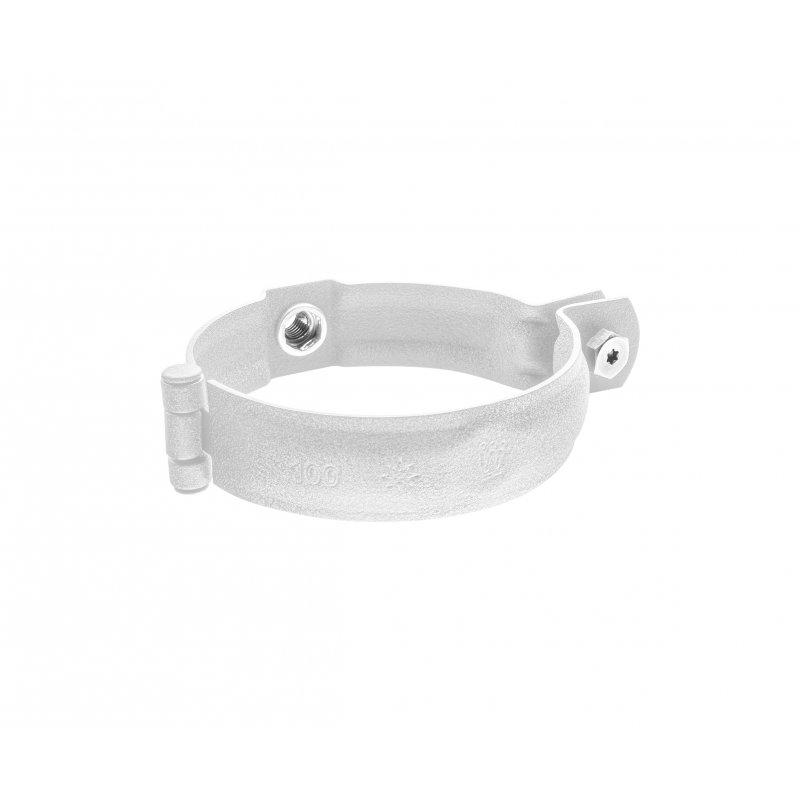 Downpipe bracket with thread M10  - Aluminium prepainted
W.15  - Pure white W.15  -  Picture
