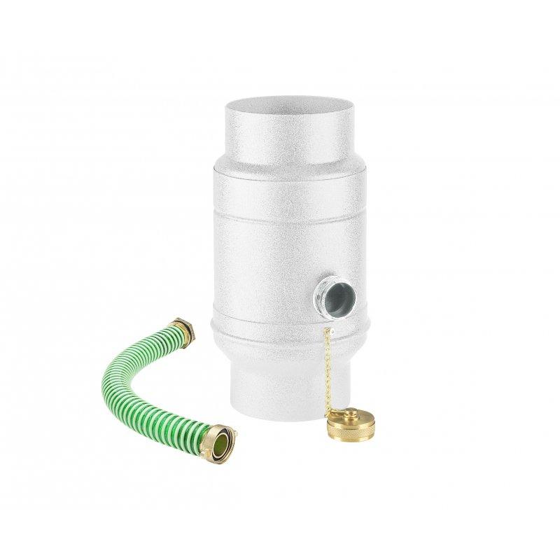 Water collector + hose - Aluminium prepainted
W.15 - Pure white W.15 - Picture