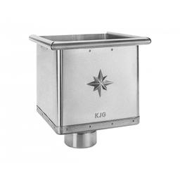 Hopper cubic  - Galvanized steel  - U. S. Steel  -  Picture 1