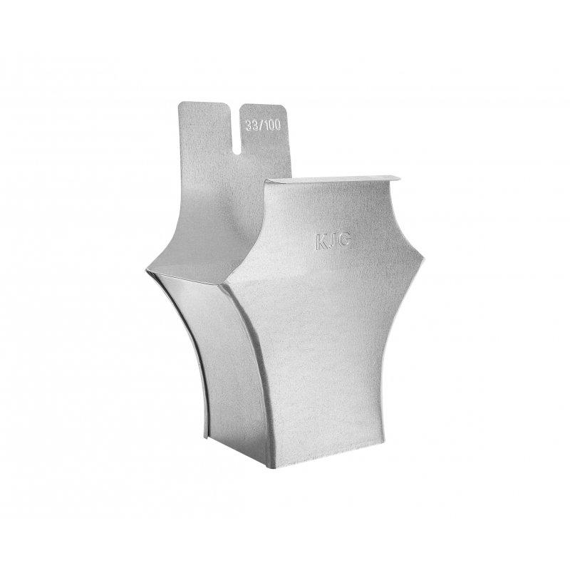 Outlet square  - Galvanized steel  - U. S. Steel  -  Picture