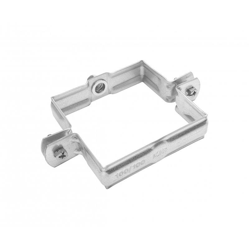 Szögletes bilincsfej M10  - Acél  - Natur  -  Kép