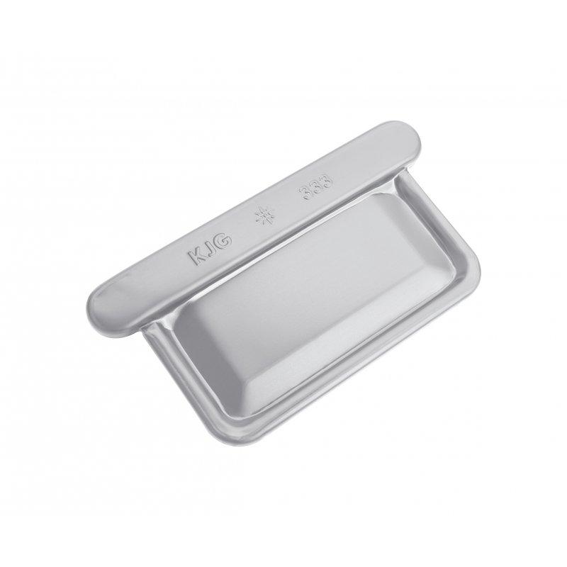 Žľabové čelo hranaté  - Pozink lakovaný  - Bielo hliníková  -  Obrázok