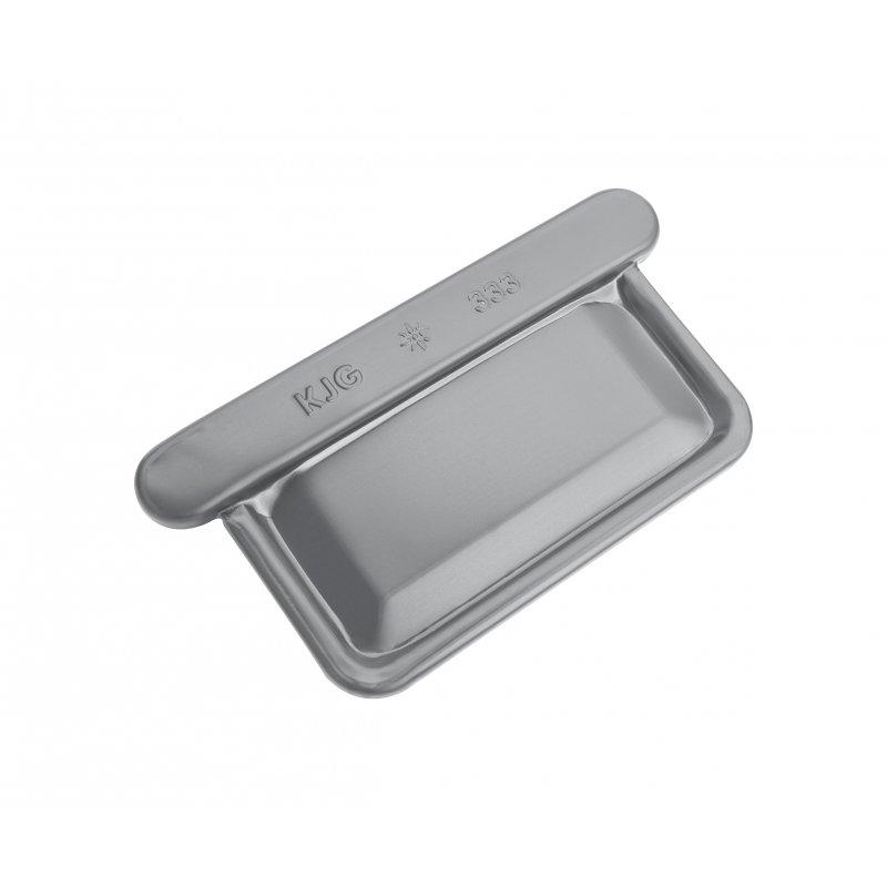 End cap square - Galvanized steel prepainted - Dusty grey - Picture