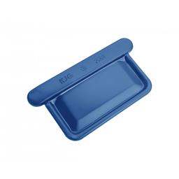 Žľabové čelo hranaté - Pozink lakovaný - Tmavo modrá - Obrázok 1