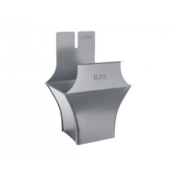 Žľabový kotlík hranatý - Pozink lakovaný - Prachovo šedá - Obrázok 1