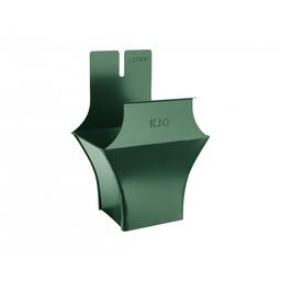 Kotliček kvadratni  - Pocinkano barvano  - Zelena mahovo  -  Slika 1