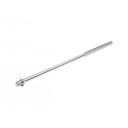 Screw for downpipe bracket with threaded M8  - Galvanized steel  - Natur  -  Picture 1