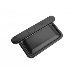 Žľabové čelo hranaté - Hliník lakovaný - Intenzívna čierna - Obrázok 1