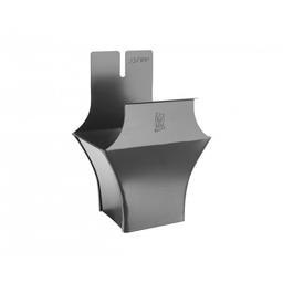 Kotliček kvadratni - Aluminij barvni - Antracit - Slika 1