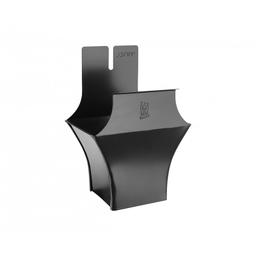 Kotliček kvadratni - Aluminij barvni - Črna intenzivno - Slika 1