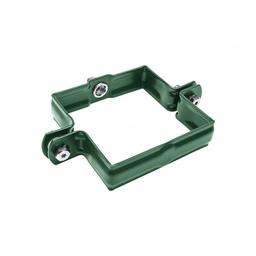 Szögletes bilincsfej M10  - Alumínium színes  - Mohazöld  -  Kép 1