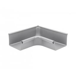 Внутренний угол желоба прямоугольного сечения  - Лакированный алюминий
W.15  - Белый алюминий W.15  -  Изображение 1