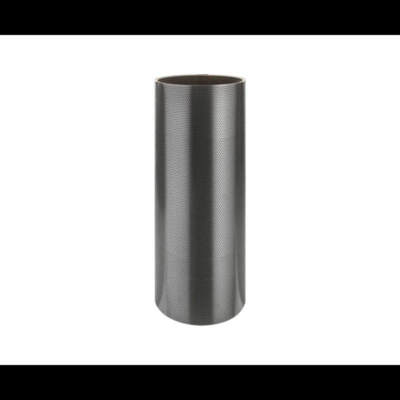 Рулон перфорированный - Лакированная оцинковка - Антрацит / Коричневый - Изображение