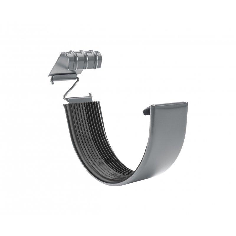 Spojka strešného žľabu  - Pozink lakovaný  - Prachovo šedá  -  Obrázok