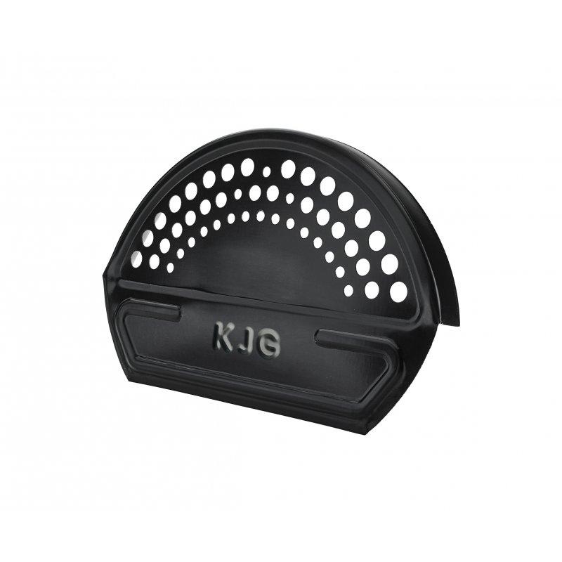 Gerinc véglezáró  - Festett acél  - Fekete  -  Kép