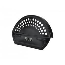 Gerinc véglezáró  - Festett acél  - Fekete  -  Kép 1